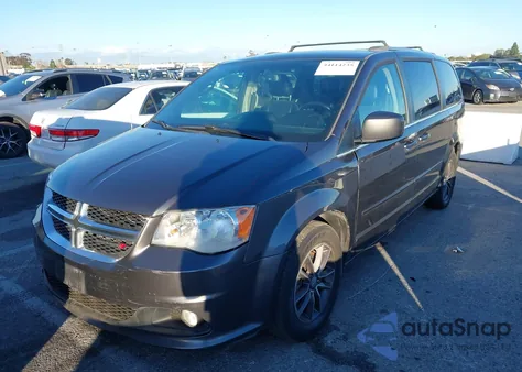 2017 Dodge Grand Caravan Sxt из США, поврежденный, VIN 2C4RDGCG4HR863396